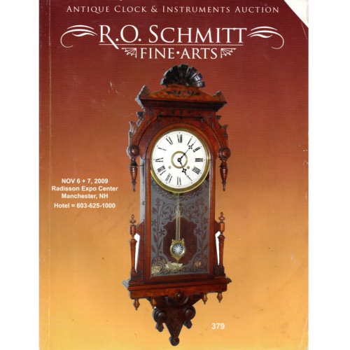 R.O Schmitt Fine Arts Antique Clock & Instruments Auction Catalog_1