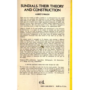 Sundials their Theory and Construction Albert E Waugh_2 from