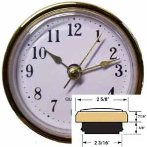 f3b clock insert for 2316 hole from