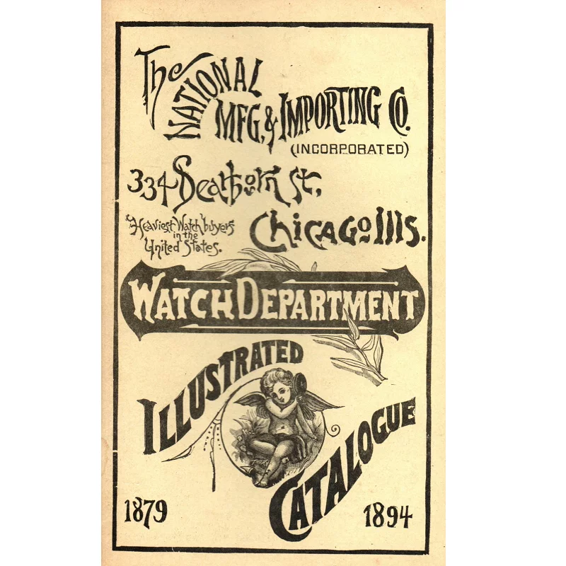 Illustrated Catalogue National Mfg: 1879 and 1894 Highlights