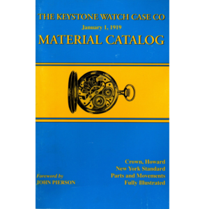 1919 Material Catalog from The Keystone Watch Case Co