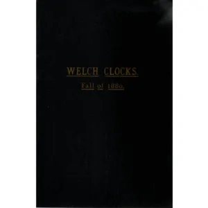 Fall 1880 Catalogue from EN Welch Mfg Co_1 from