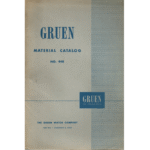 Gruen Material Catalog No 448 from the Gruen Watch Company_1 from