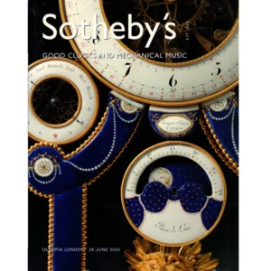 Sothebys Good Clocks and Mechanical Music Auction for June 28 2002_1