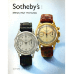 Sotheby's Important Watches June 13 2007 Auction_1 from