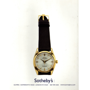 Sotheby's Important Watches March 10 2003 Auction_2 from