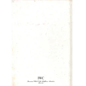 Watches from IWC the Progression of Time_2 from