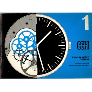 SSIH Programmed Course on Mechanical Watch Spring-Balance Resonator from Omega Watch Co_1 from