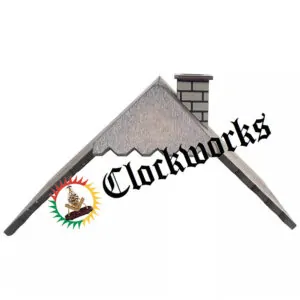 cuckoo clock roof shingles decoration top.4 from