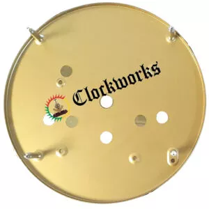 Drilled Round Dial for 351 Clock Movement