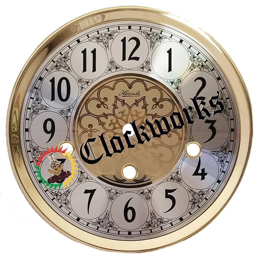 round.clock.dial.punched.for.movement round.clock.dial.punched.for.movement from