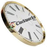 1161-853 Round Mechanical Grandfather Clock Dial wtr2 from