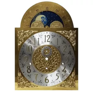 1161-853 Grandfather Clock Dial - Clockworks