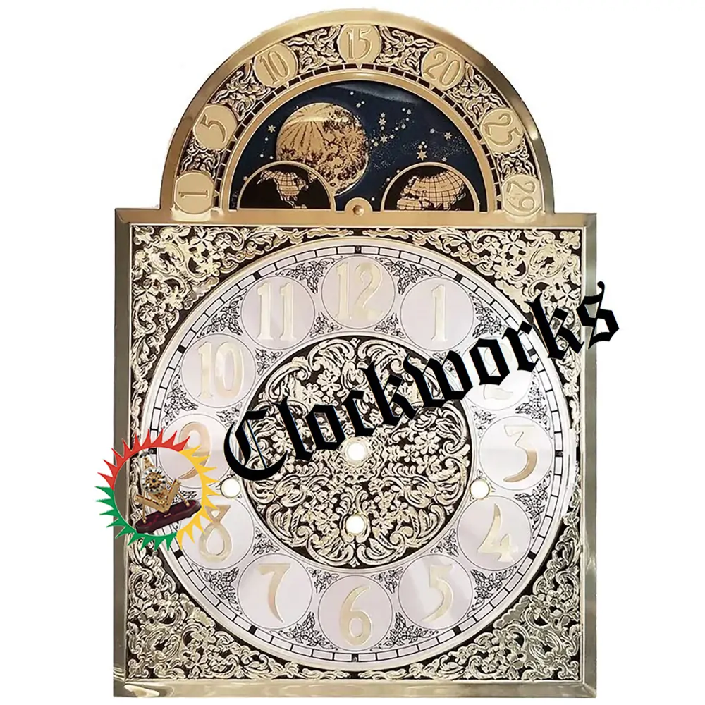 Beautiful 1161-853 Moon Dial - Enhance Your Clock Restoration