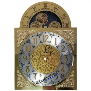 Quartz Conversion Clock Moon Dial