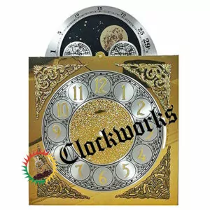 1151-053 Grandmother Clock Moon-Dial
