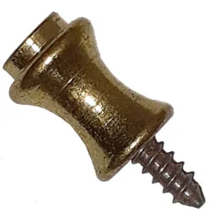 Brass Bracket Clock Door Knob from