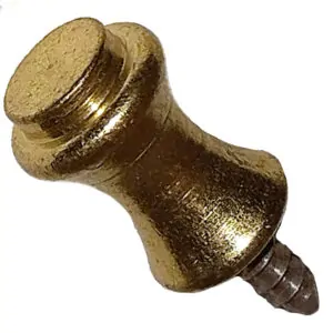Brass Bracket Clock Door Knob from