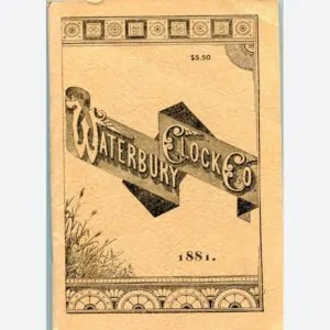 waterbury clock co 1881 from