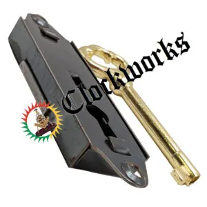 lock.and.key.set.for.floor.clock.cabinat4W from