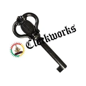 Howard Miller grandfather clock cabinet door key replacement 2-3-4 inch